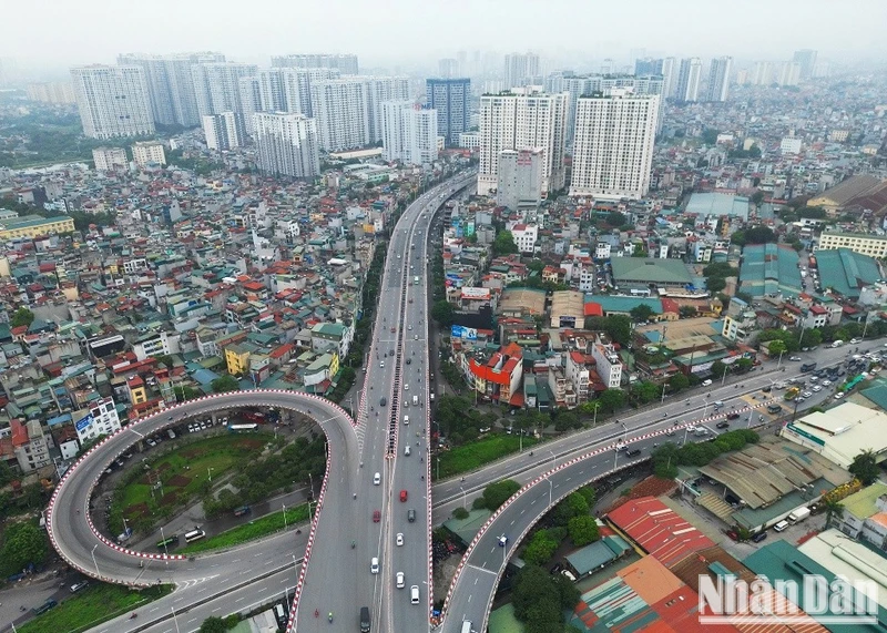 Một góc thành phố Hà Nội.
