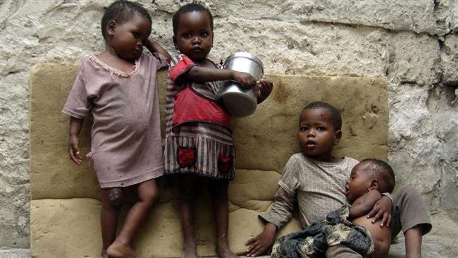 Xung đột và bạo lực đã gây nạn đói nhiều nơi trên toàn cầu, và trẻ em là đối tượng bị tổn thương nhất. (Ảnh: AFP)