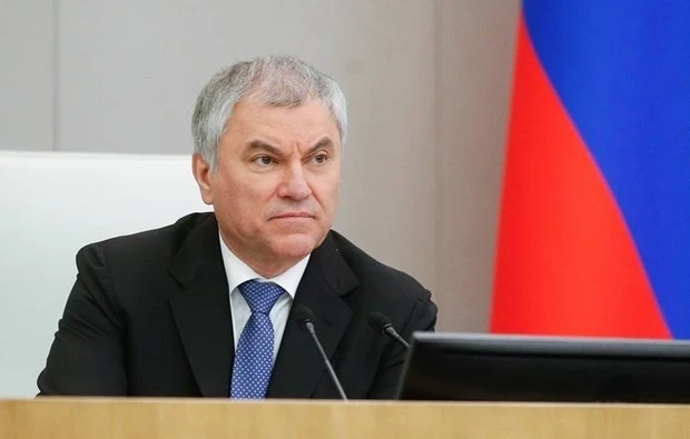 Chủ tịch Duma Quốc gia Liên bang Nga Vyacheslav Victorovich Volodin. (Ảnh: TASS)