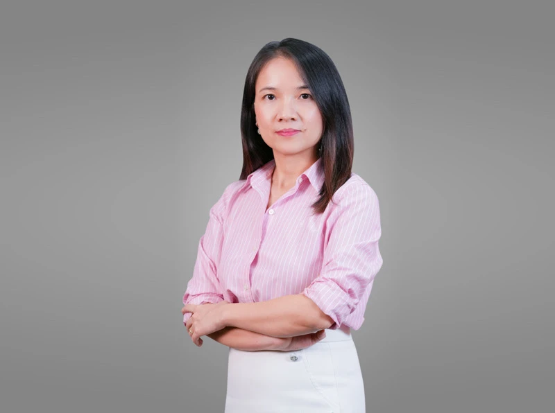 Bà Đinh Thị Huyền Thanh – Quyền Tổng Giám đốc của PG Bank.