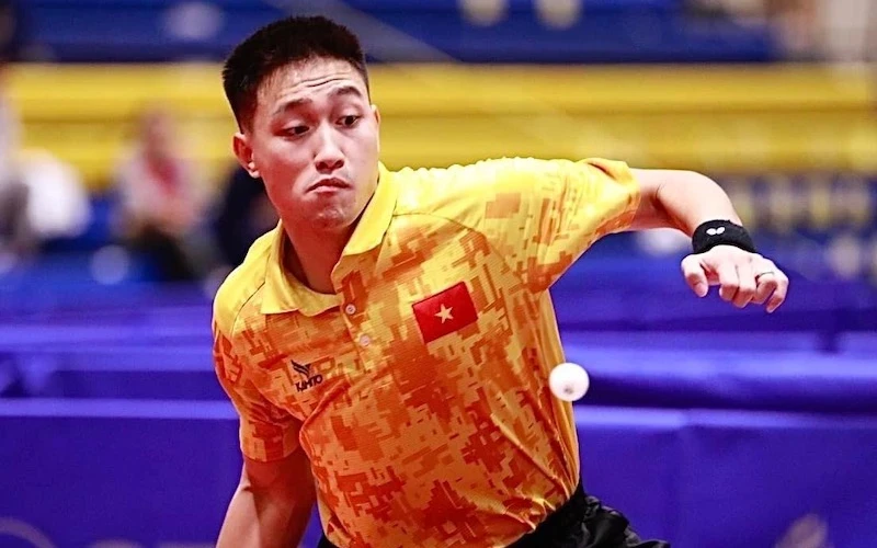 Nguyễn Anh Tú thể hiện khả năng vượt trội tại Giải bóng bàn các cây vợt xuất sắc quốc gia năm 2023.