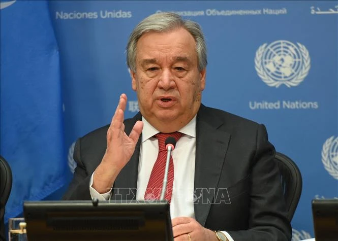 Tổng thư ký Liên hợp quốc Antonio Guterres. Ảnh: AFP/TTXVN