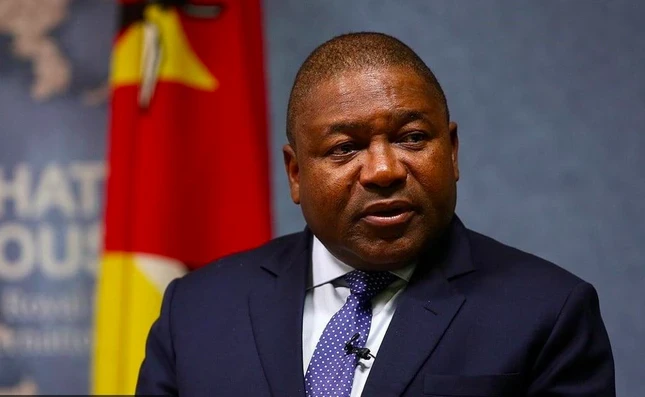 Tổng thống Mozambique Filipe Jacinto Nyusi. (Ảnh: Getty)