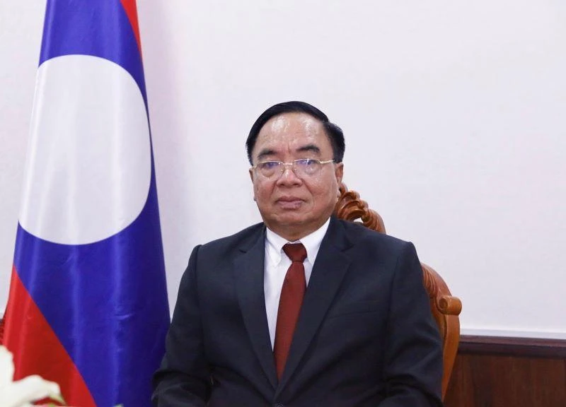 Bộ trưởng Kế hoạch và Đầu tư Lào Khamjane Vongphosy.