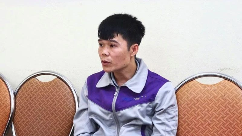 Đối tượng truy nã Lý Văn Chang bị bắt giữ.