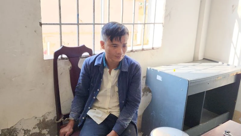 Đối tượng truy nã bị bắt Trần Minh Quang.