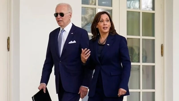 Tổng thống Mỹ Joe Biden và Phó Tổng thống Kamala Harris. (Nguồn: AP)
