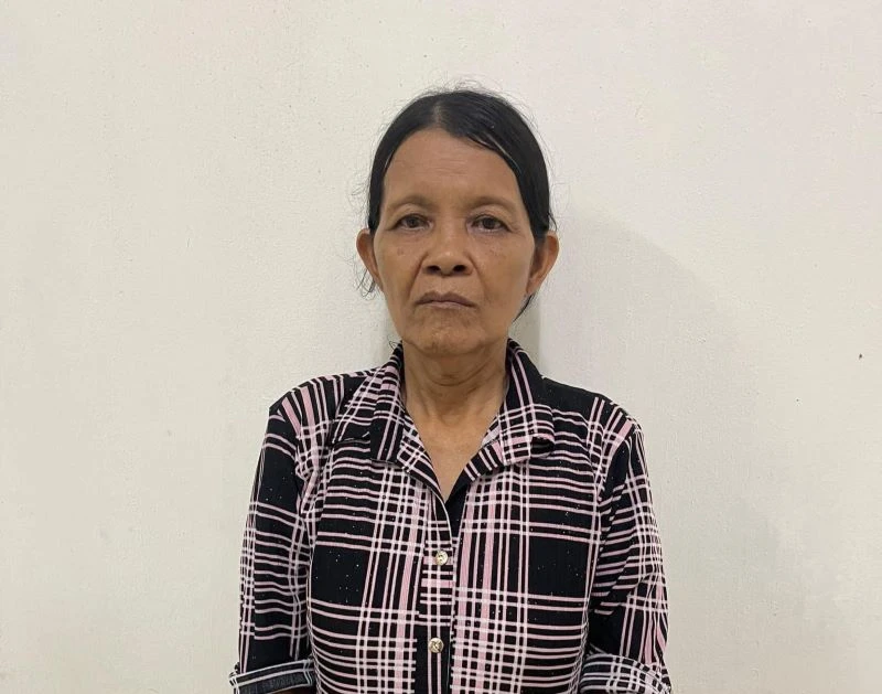 Đối tượng Hà Thị Kim Thoa đã bị bắt giữ sau thời gian dài lẩn trốn.