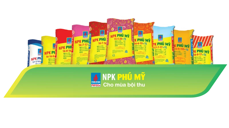Đến nay, PVFCCo đã cho ra thị trường gần 30 công thức, sản phẩm NPK Phú Mỹ.