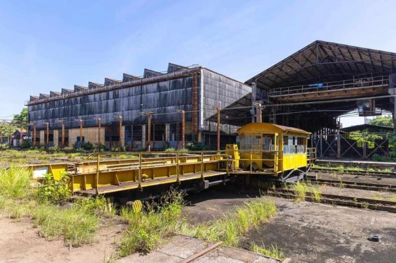 Nhà máy Xe lửa Gia Lâm sẽ trở thành không gian của các hoạt động trưng bày, biểu diễn nghệ thuật trong Lễ hội Thiết kế Sáng tạo.