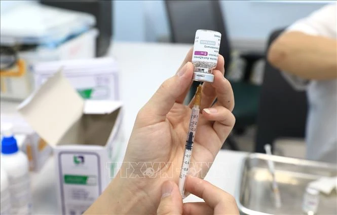 Vaccine của Astra Zeneca. Ảnh tư liệu: TTXVN
