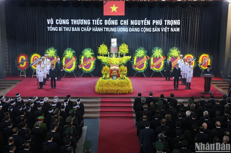 Lễ truy điệu và Lễ an táng Tổng Bí thư Nguyễn Phú Trọng.