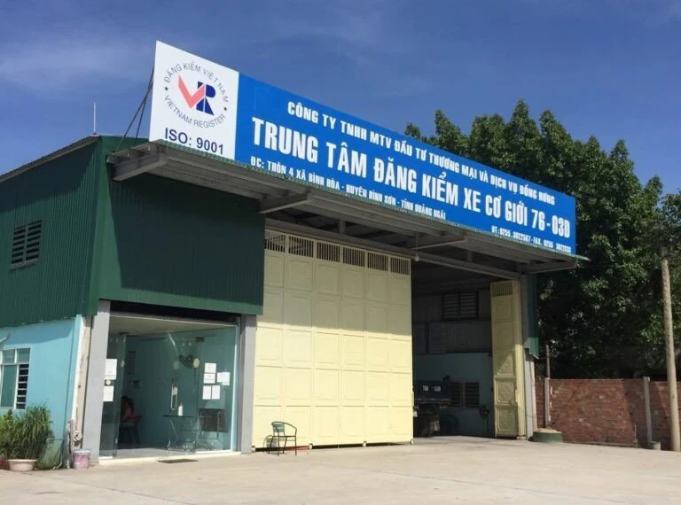 Trung tâm Đăng kiểm xe cơ giới 76-03D.