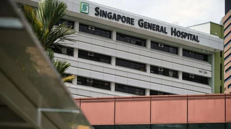 Bệnh viện Đa khoa Singapore. (Ảnh: The Straits Times)