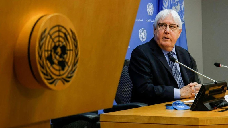 Phó Tổng Thư ký Liên hợp quốc phụ trách các vấn đề nhân đạo Martin Griffiths. (Ảnh: Reuters)