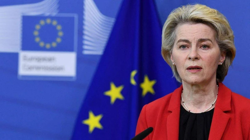 Chủ tịch Ủy ban châu Âu Ursula von der Leyen. (Ảnh: Reuters)