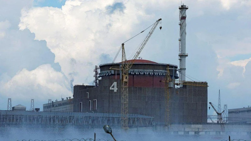 Nhà máy Zaporizhzhia tại Zaporizhzhia, Ukraine, ngày 4/8/2022. (Ảnh: Reuters)