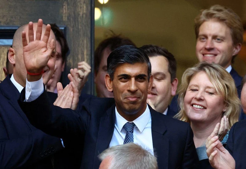 Ông Rishi Sunak sẽ là Thủ tướng trẻ nhất của Anh trong hơn 200 năm. (Ảnh: Reuters)