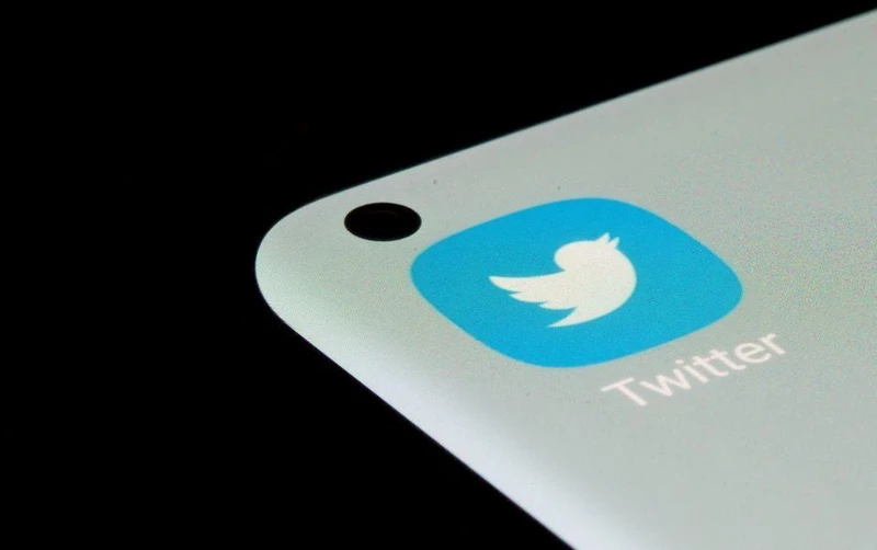 Logo của Twitter. (Ảnh: Reuters)