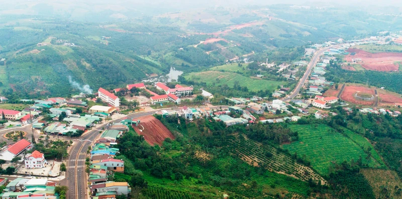 Thị trấn Đức An là địa phương có nhiều vi phạm nhất huyện Đắk Song với 425 trường hợp.