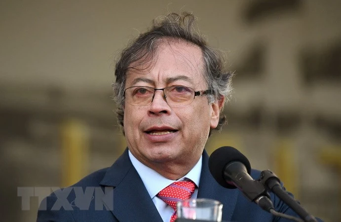 Tổng thống Colombia Gustavo Petro. (Ảnh: AFP/TTXVN)