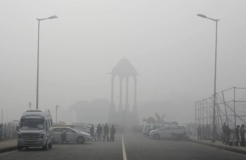 Thủ đô Delhi là thành phố ô nhiễm nhất ở Ấn Độ trong năm 2022. (Ảnh: Reuters)