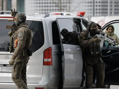 Cảnh sát chống khủng bố của Đức. (Ảnh: AFP)