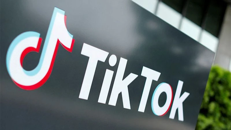 Logo của Tiktok. (Ảnh: Reuters)