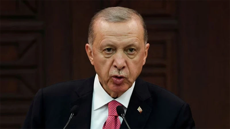 Tổng thống Thổ Nhĩ Kỳ Recep Tayyip Erdogan. (Ảnh: Reuters)