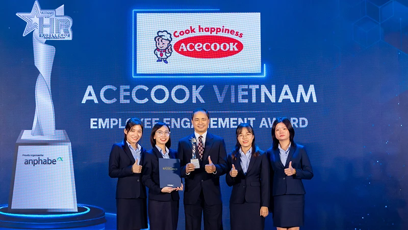 Acecook Việt Nam vinh dự nhận giải thưởng HR Excellence 2023