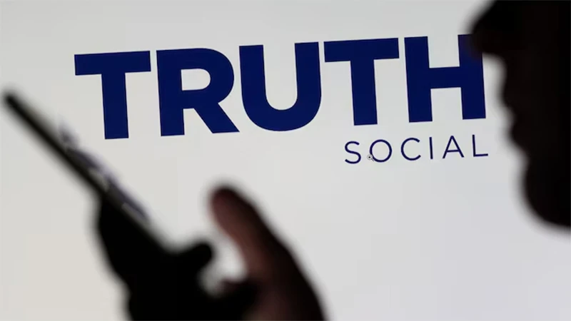 Trump Media & Technology Group là công ty mẹ của mạng xã hội Truth Social. (Ảnh: Reuters)