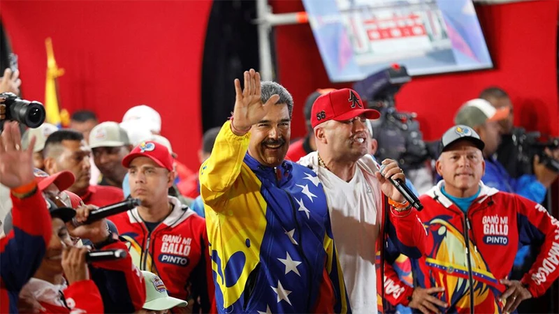 Tổng thống Nicolas Maduro tại Caracas, Venezuela, ngày 29/7/2024. (Ảnh: Reuters)