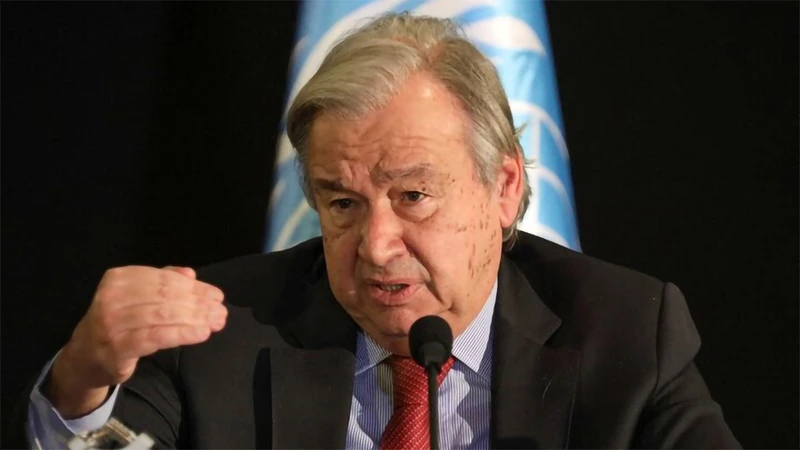 Tổng Thư ký Liên hợp quốc Antonio Guterres. (Ảnh: Reuters)