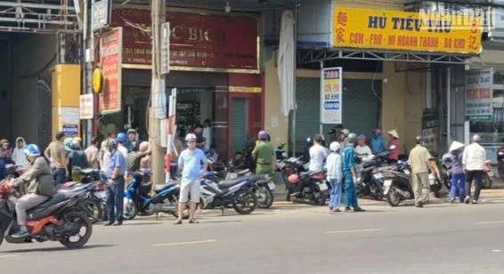 Hiện trường đối tượng Nguyễn Hữu Tùng gây án.