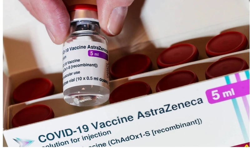 Vaccine AstraZeneca phòng Covid-19.