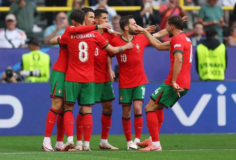 Bồ Đào Nha giành chiến thắng ấn tượng trước Thổ Nhĩ Kỳ. (Ảnh: Getty)