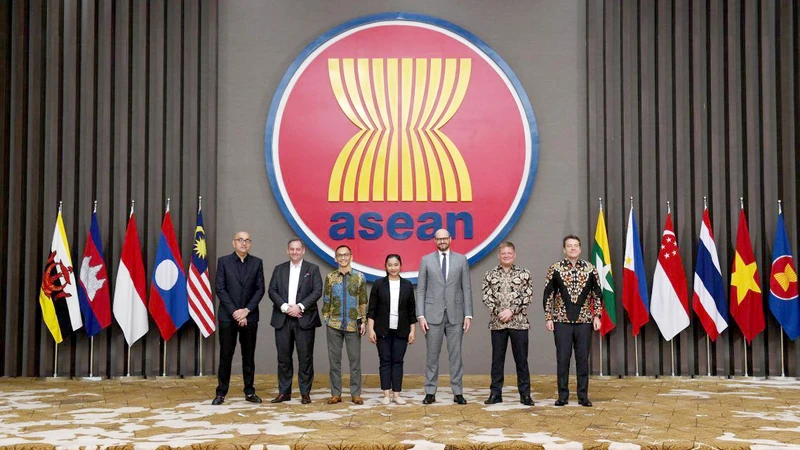 Ðối thoại Cộng đồng Kinh tế ASEAN lần thứ 9 tại Indonesia. (Ảnh ASEAN.ORG)