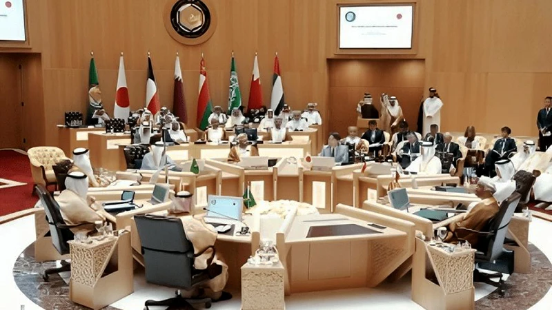Hội nghị Bộ trưởng Ngoại giao Nhật Bản-GCC diễn ra tại Saudi Arabia. (Ảnh The Diplomatic Insight)