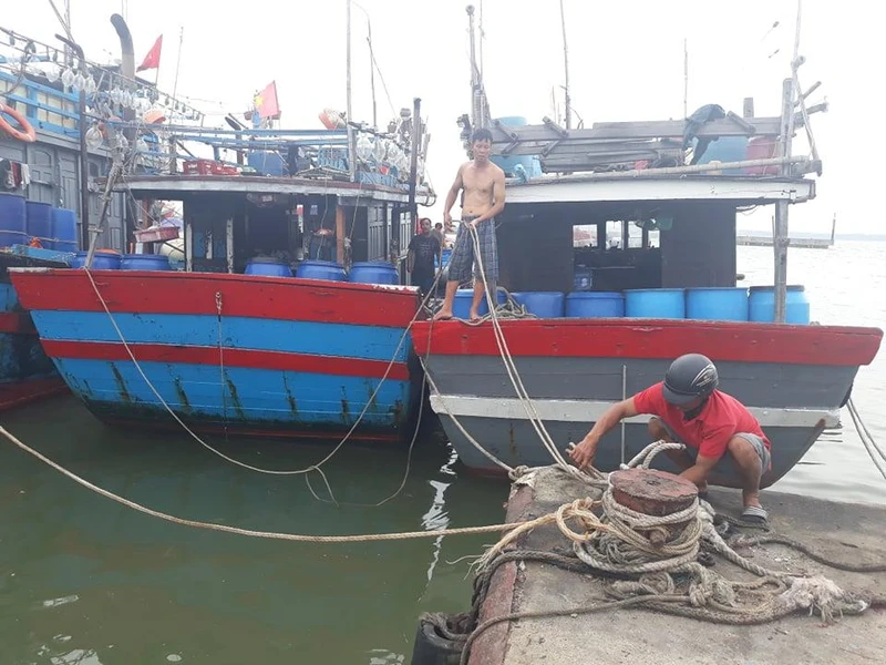 UBND tỉnh Thừa Thiên Huế yêu cầu các đơn vị, địa phương kêu gọi tàu thuyền vào bờ trú ẩn an toàn trước ngày 26/9.