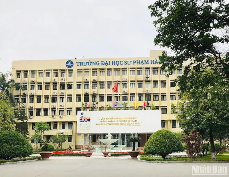 Trường đại học Sư phạm Hà Nội (Ảnh: L.H)