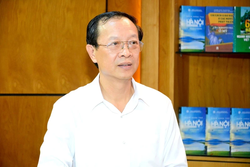Thứ trưởng Giáo dục và Đào tạo, Trưởng ban Chỉ đạo quốc gia Kỳ thi tốt nghiệp trung học phổ thông năm 2024 Phạm Ngọc Thưởng.