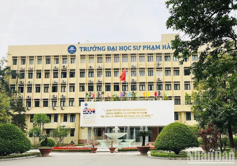 Trường đại học Sư phạm Hà Nội (Ảnh: LÊ HÀ)