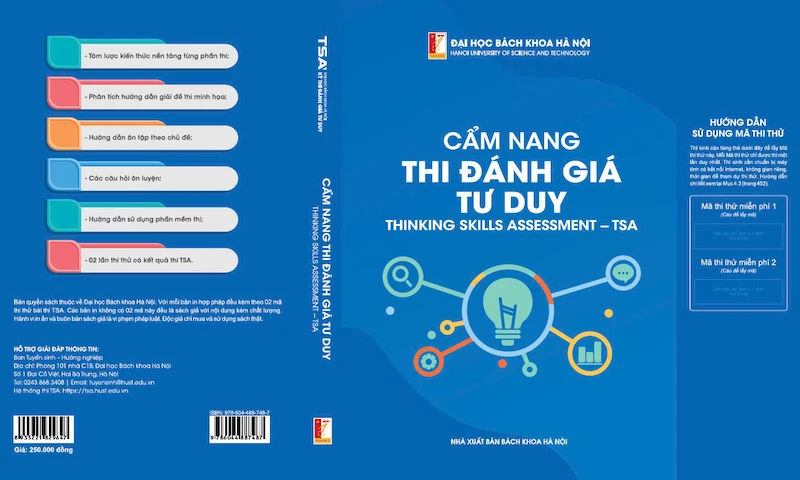 Ra mắt "Cẩm nang thi Đánh giá tư duy TSA"