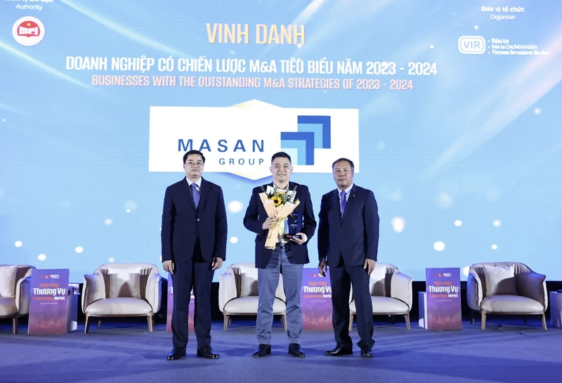 Masan Group được vinh danh doanh nghiệp có chiến lược M&A tiêu biểu 2023-2024.