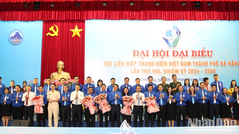 Ra mắt Ban chấp hành Hội Liên hiệp Thanh niên Việt Nam thành phố Đà Nẵng khóa 8, nhiệm kỳ 2024-2029.