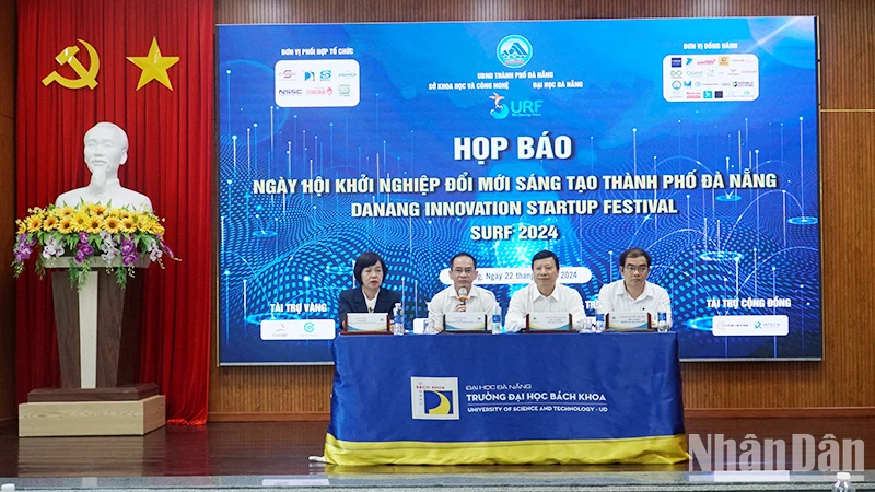 Họp báo thông tin về Ngày hội khởi nghiệp đổi mới sáng tạo thành phố Đà Nẵng - SURF 2024.