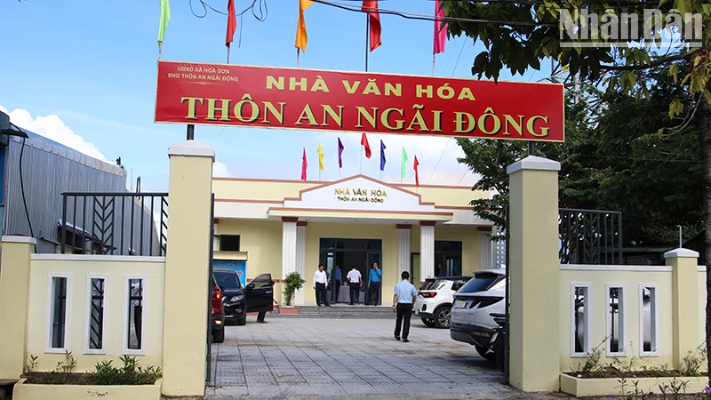 Nhà văn hoá đi vào hoạt động