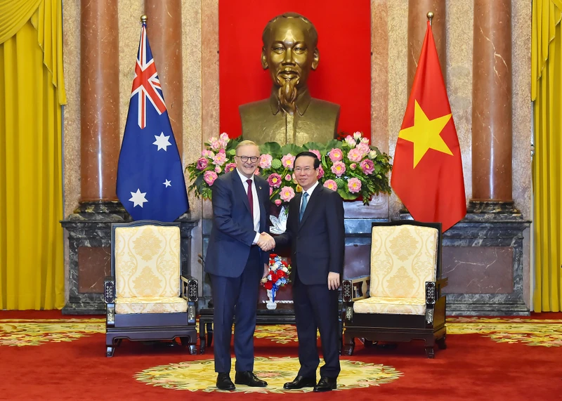 Phát triển mạnh mẽ quan hệ hai nước Việt Nam-Australia