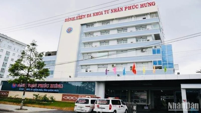 Bệnh viện đa khoa Phúc Hưng đang điều trị cho hai nữ công nhân bị bắn trong đêm.
