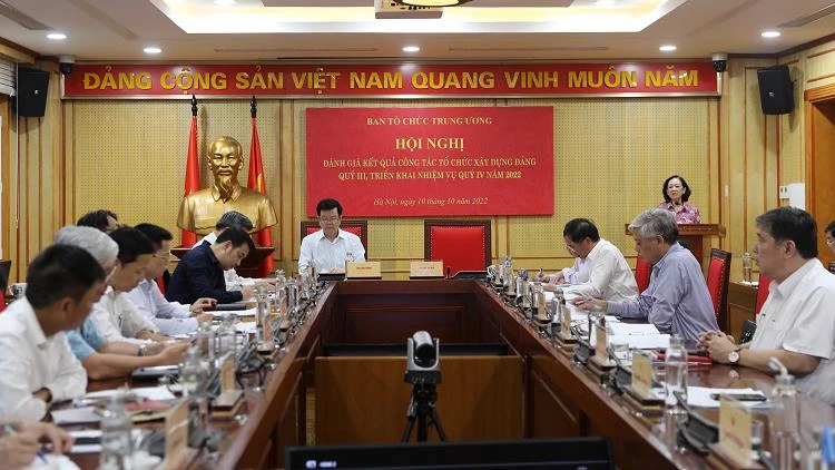 Hình ảnh hội nghị (Ảnh: xaydungdang.org.vn).